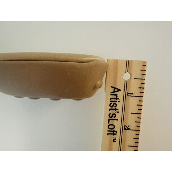 VANELi Tallis White Bogota Slip On Leather Toe Loop Sandals Women's 10.5 - Picture 9 of 10